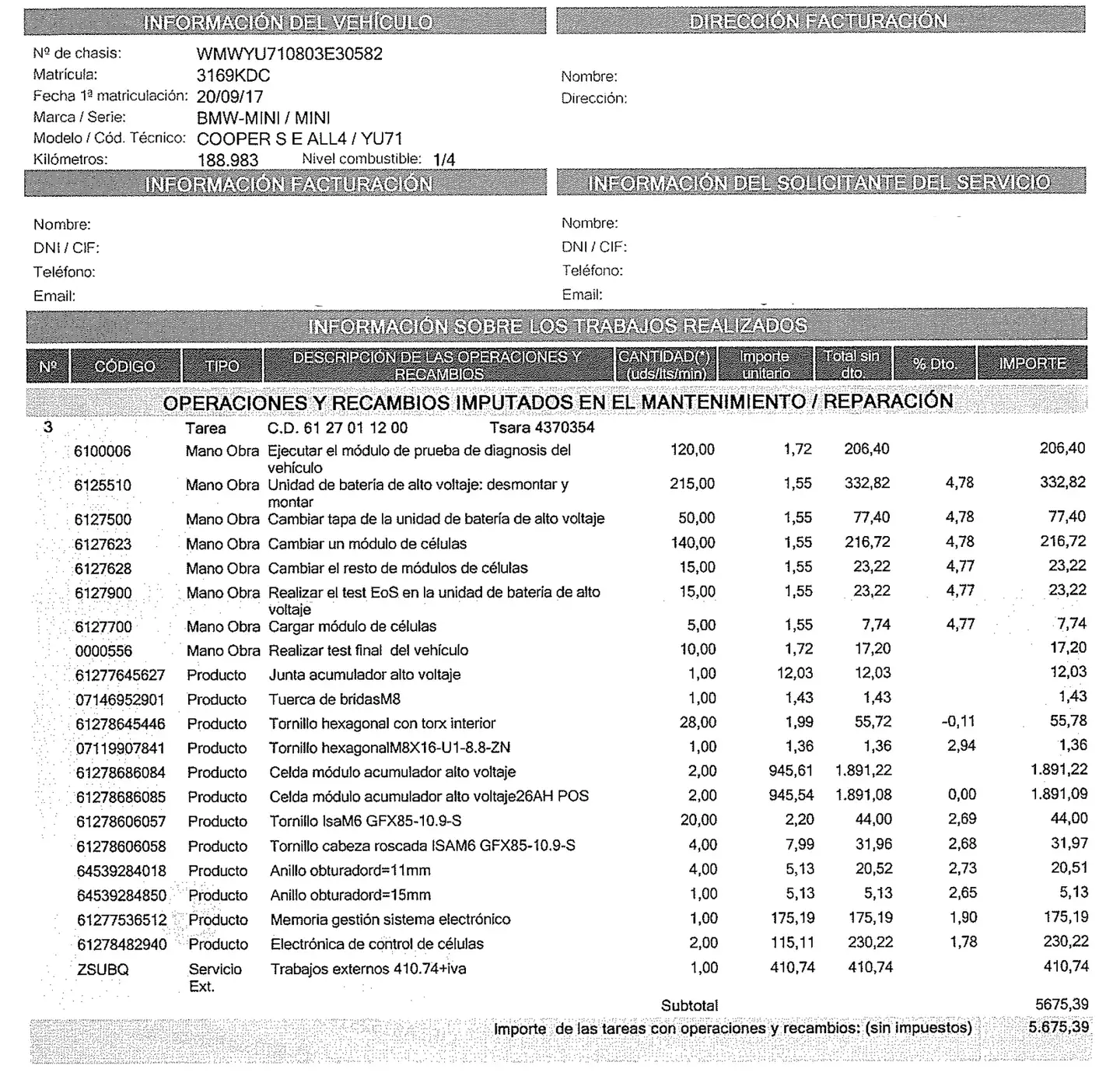 Foto Mini Countryman MINI MINI Countryman Cooper S E ALL4 (224 CV)