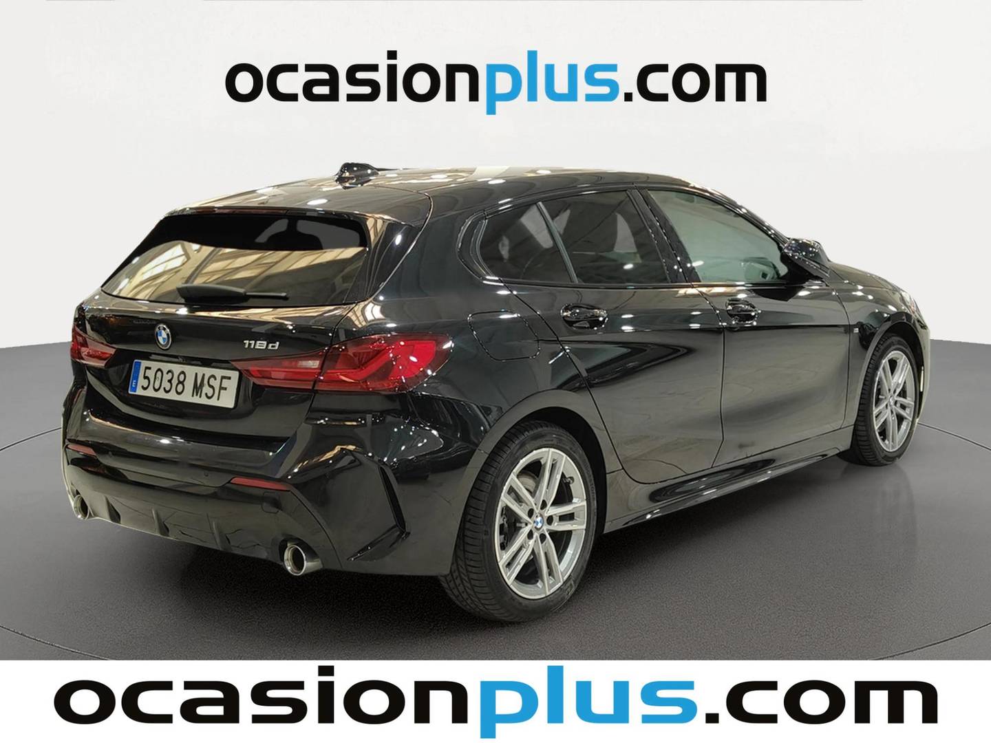 Foto trasera BMW Serie 1 BMW Serie 1 118d Business (150 CV) Paquete M izquierda
