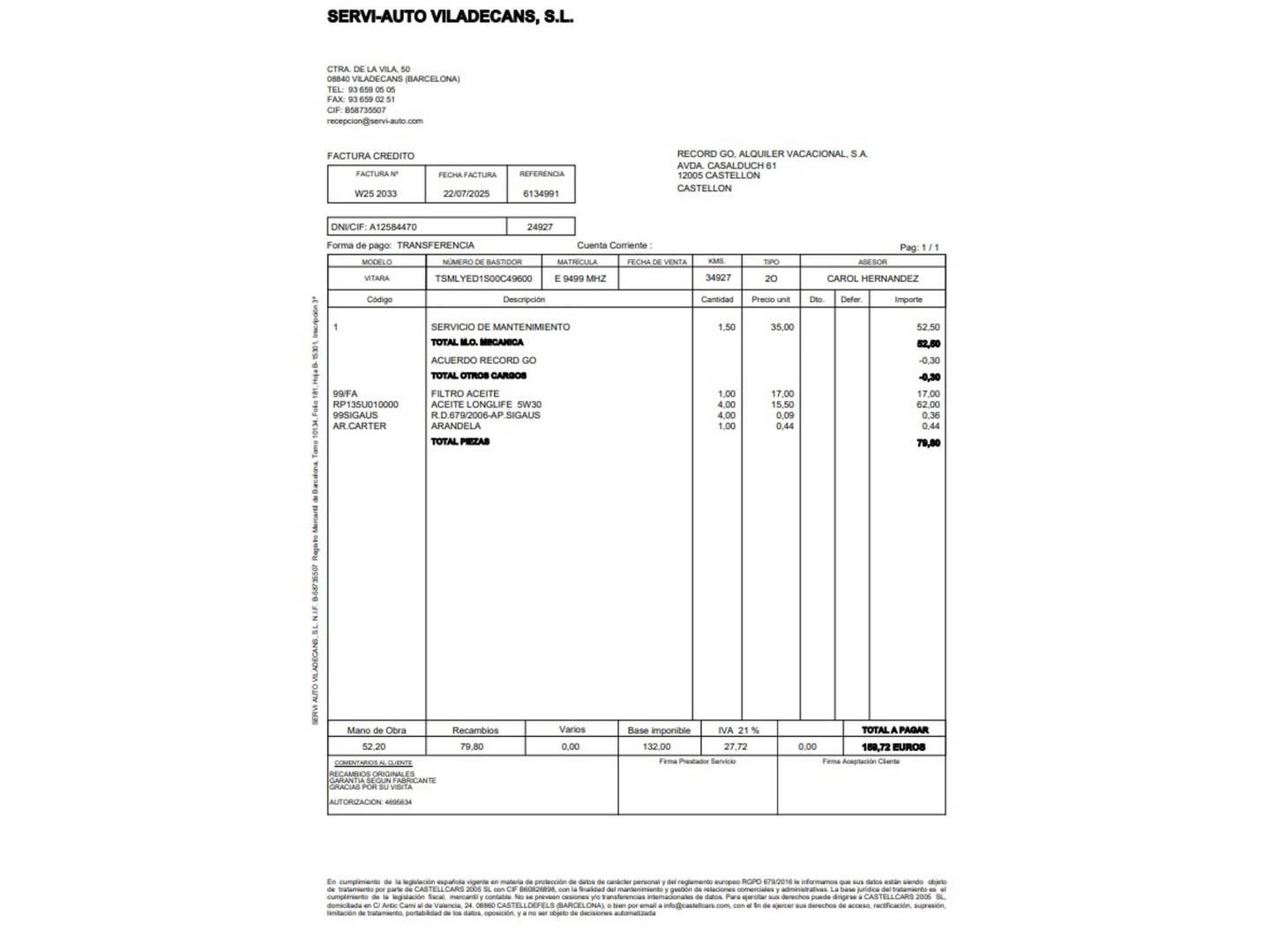 Foto Suzuki Vitara Suzuki Vitara 1.4 Turbo Mild Hybrid GLX 4WD (129 CV)