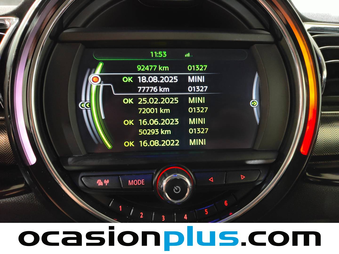 Foto del mantenimiento del Mini CLUBMAN Mini MINI Clubman Cooper D (150 CV)