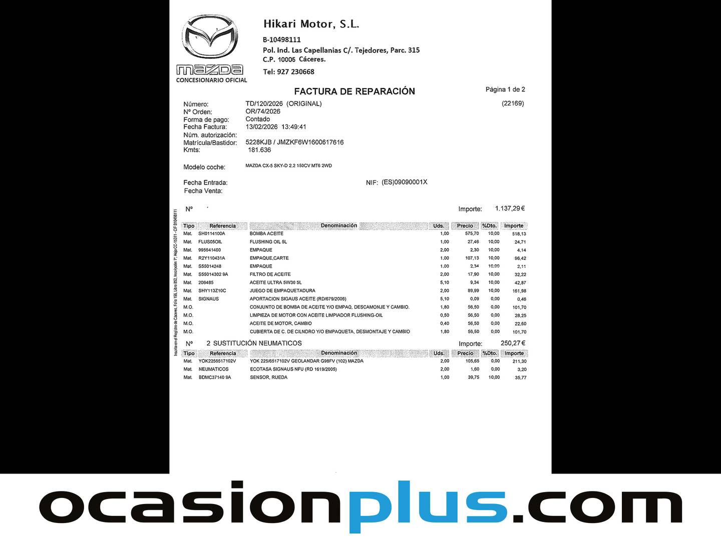 Foto Mazda CX-5 Mazda CX-5 2.2 DE Origin 2WD (150 CV)