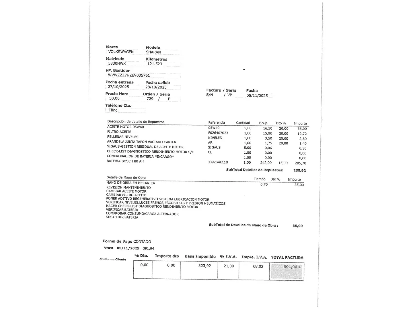 Foto Volkswagen Sharan Volkswagen Sharan Advance 2.0 TDI BMT (140 CV) 7 Plazas