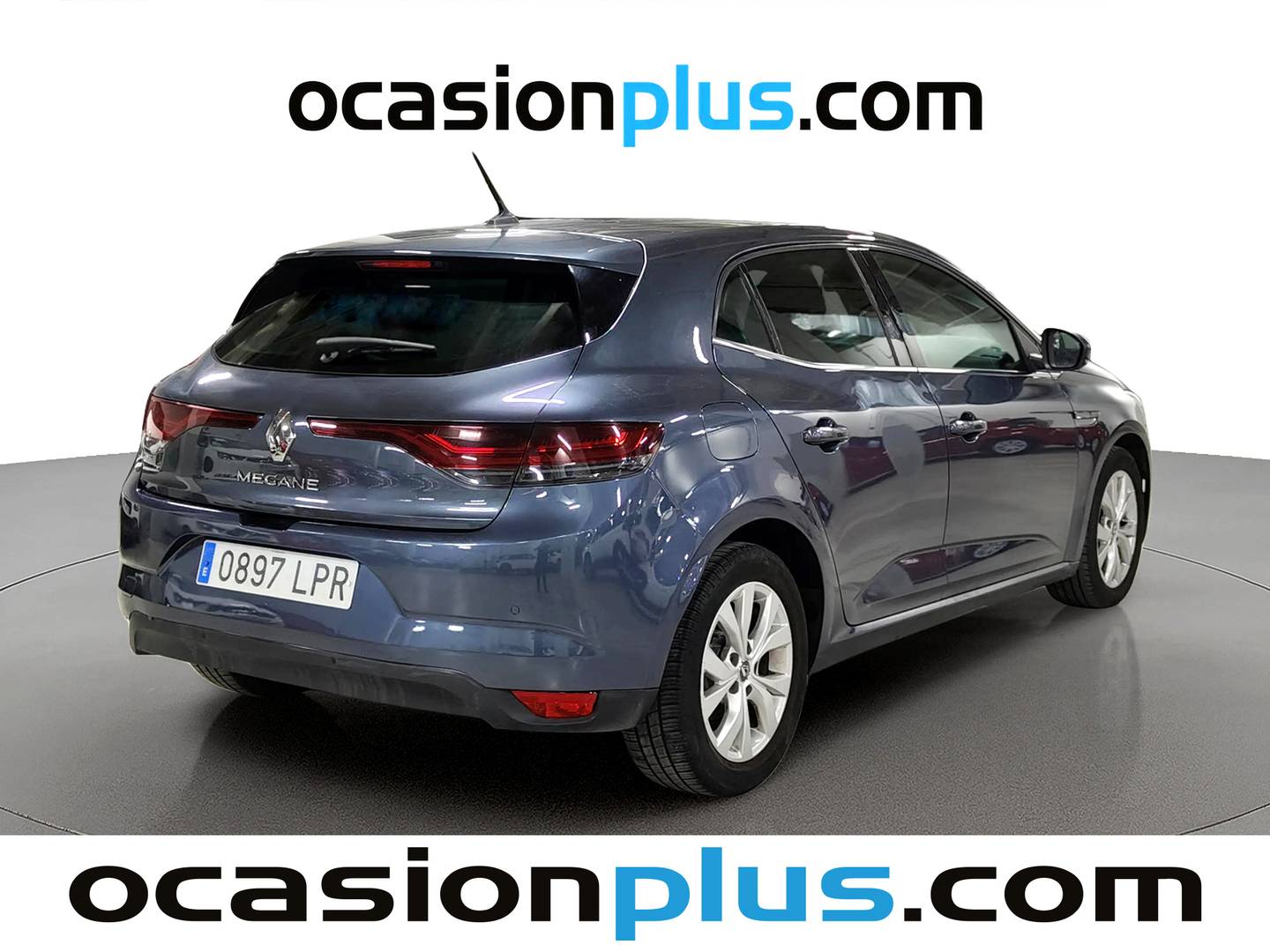 Foto trasera Renault Mégane Renault Megane Intens Blue dCi (115 CV) derecha
