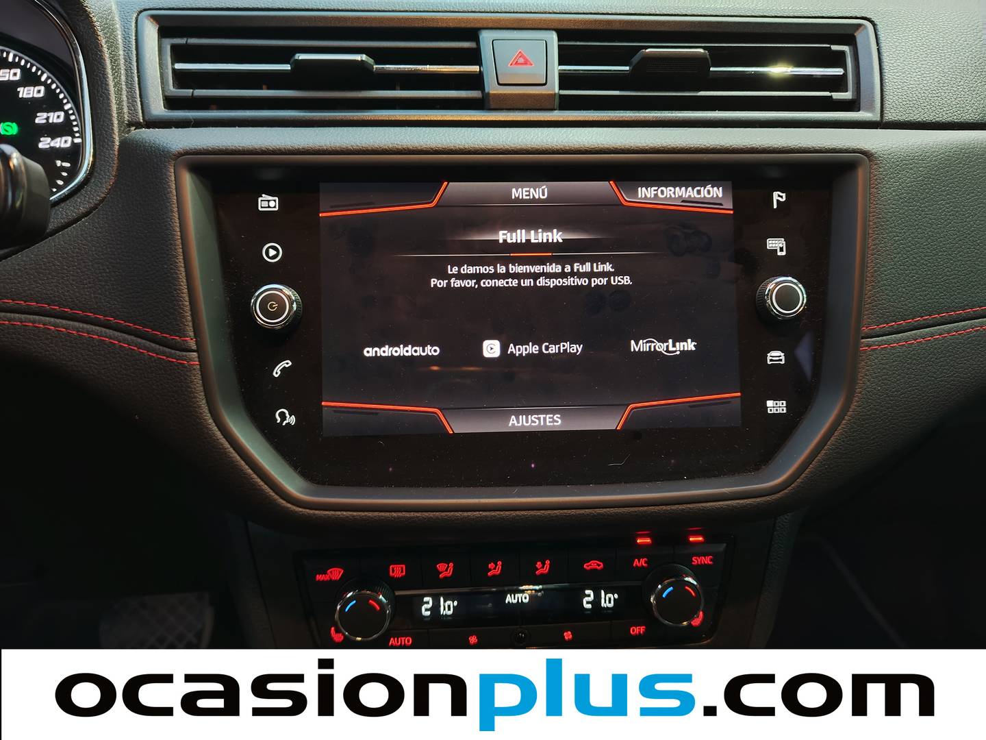 Equipamiento del Seat Arona Seat Arona 1.0 TSI Ecomotive FR DSG (115 CV)