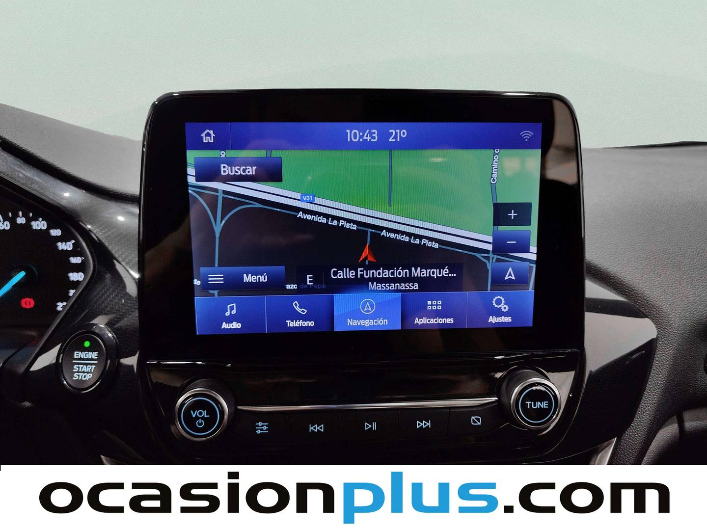 Equipamiento del Ford Fiesta Ford Fiesta 1.0 EcoBoost MHEV ST-Line (155 CV)