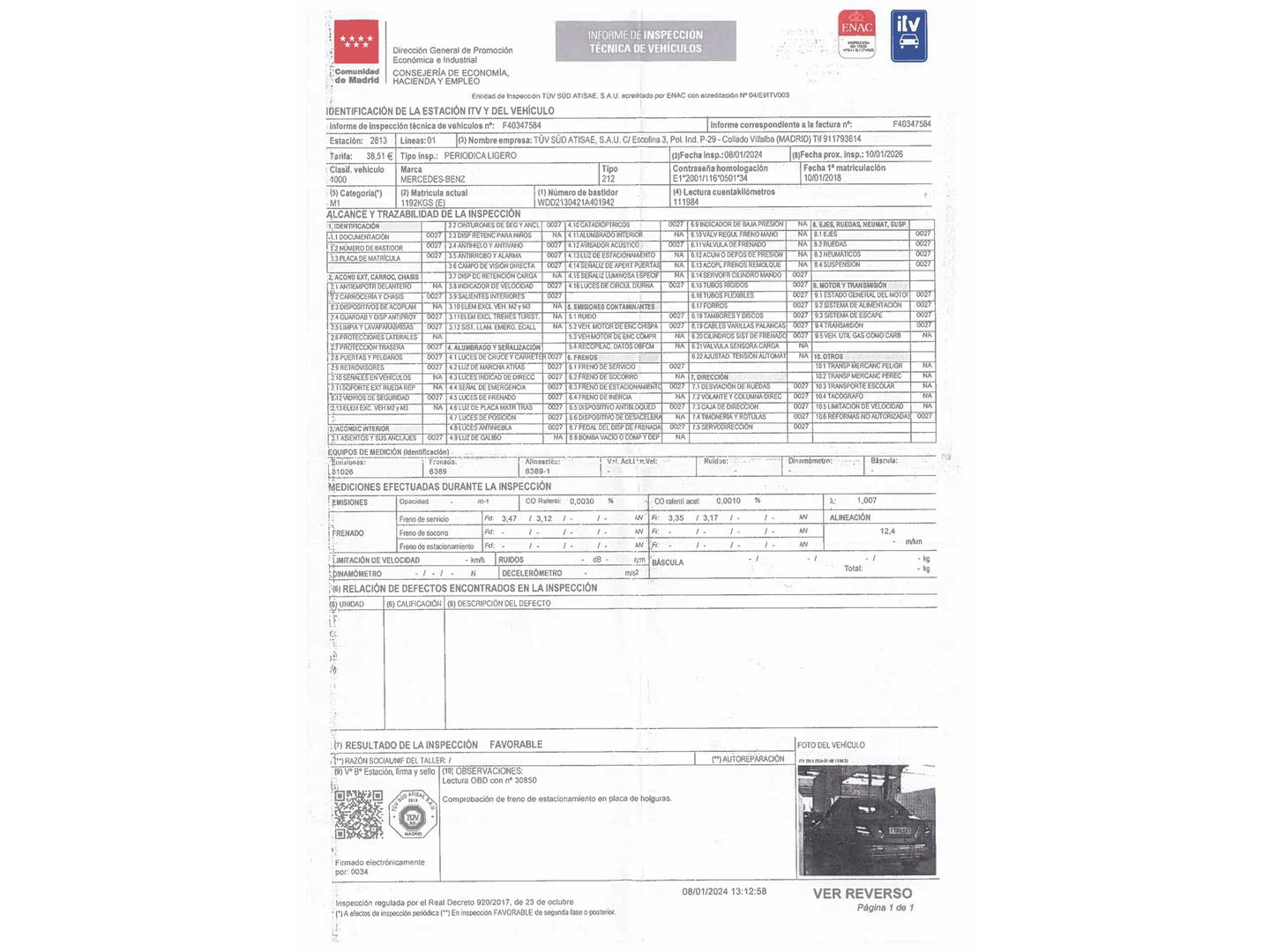 Foto Mercedes Clase E Mercedes-Benz Clase E E 200 (184 CV)