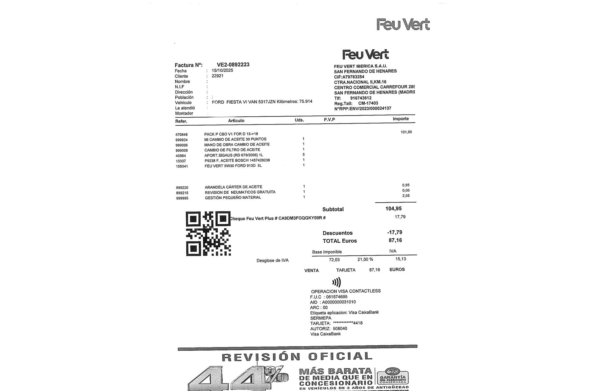 Ford Fiesta 1.5 TDCi Trend - foto 15