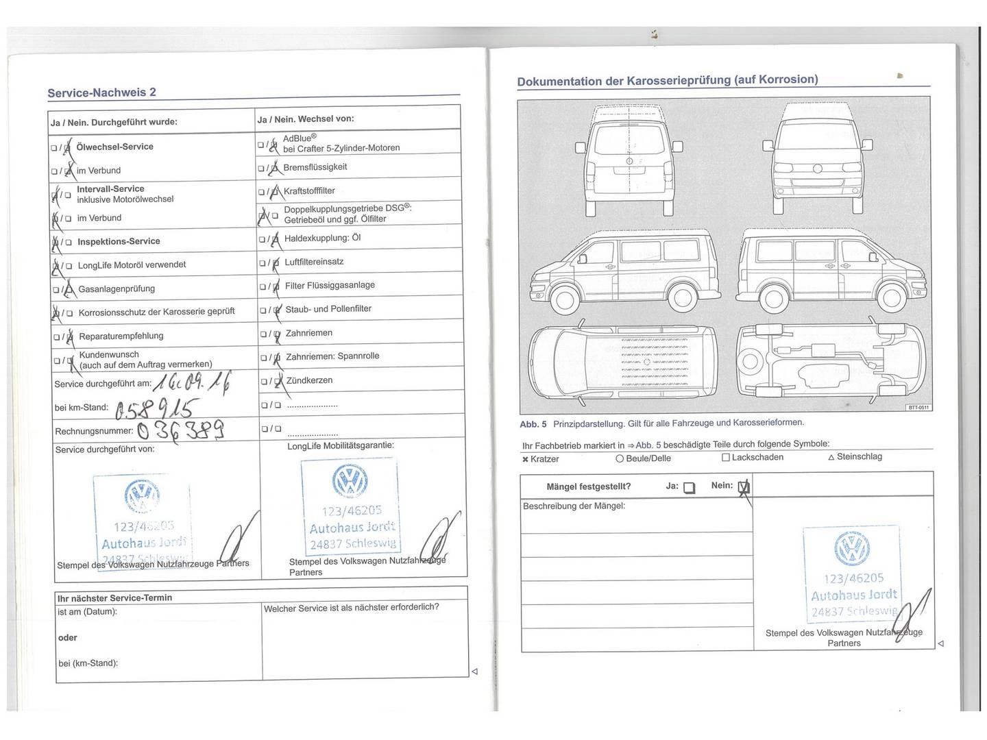 Foto del mantenimiento del Volkswagen Multivan VOLKSWAGEN Multivan 2.0 BiTDI 180cv DSG Comfortline Edition 7 Plazas