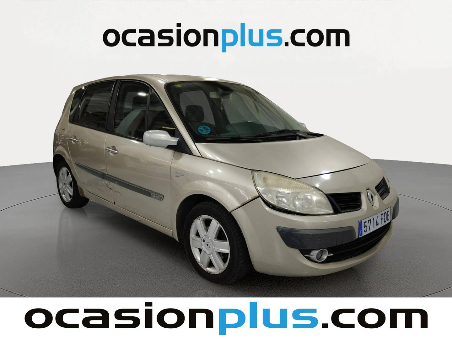 Foto delantera Renault Scénic Renault Scenic Confort Dynamique 1.6 16V (110 CV) derecha