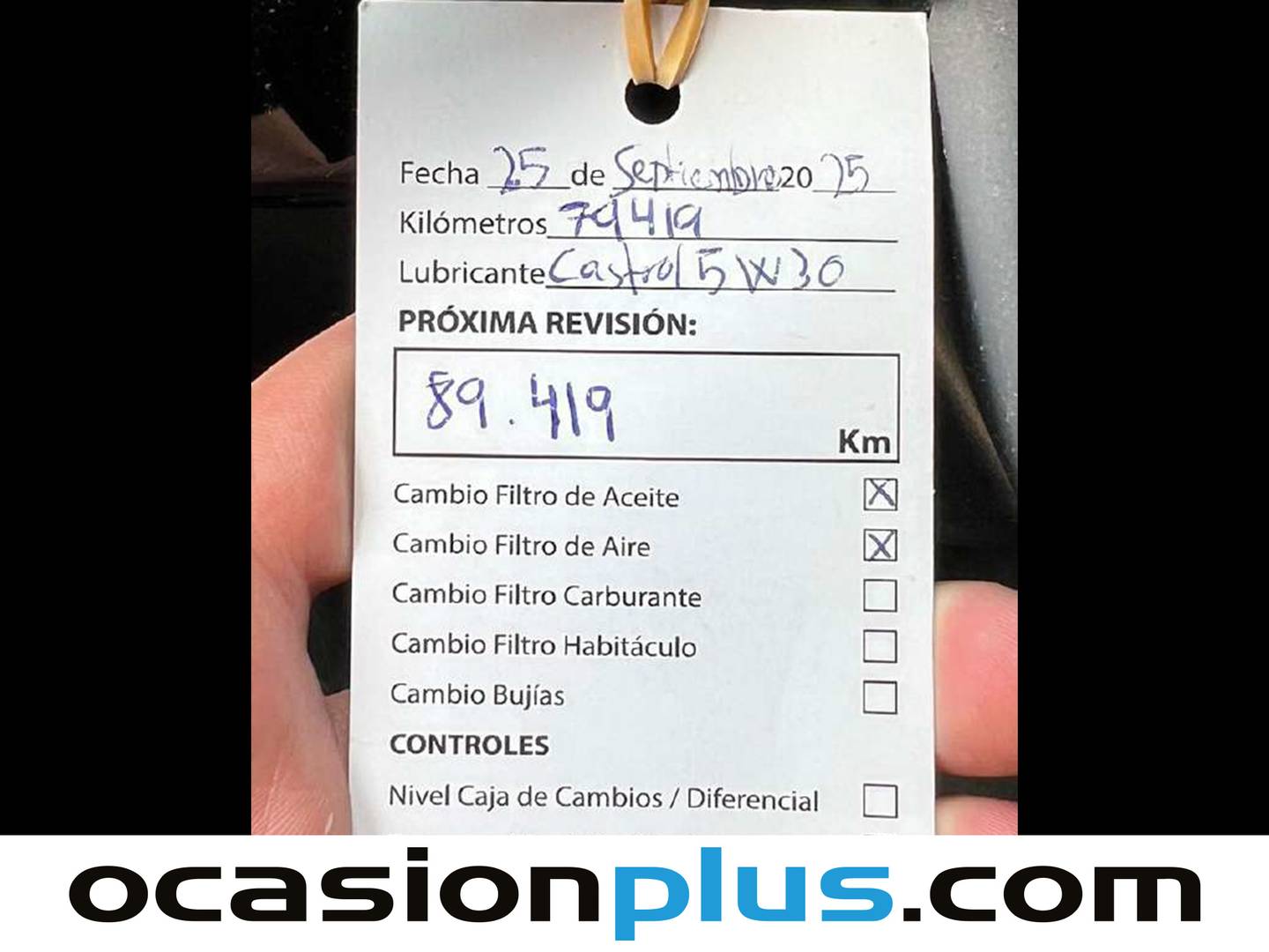 Foto del mantenimiento del Citroën Grand C4 Picasso Citroën Grand C4 Picasso BlueHDi 120 Feel (120 CV) 7 Plazas