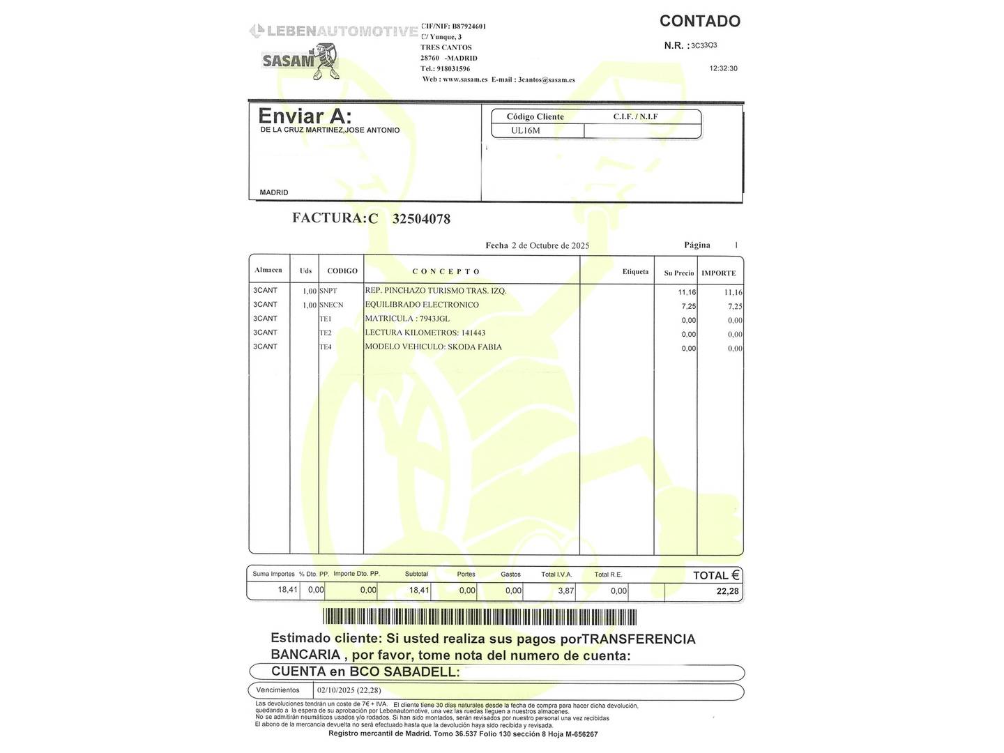 Foto Skoda Fabia Skoda Fabia 1.6 TDI Ambition 55 kW (75 CV)