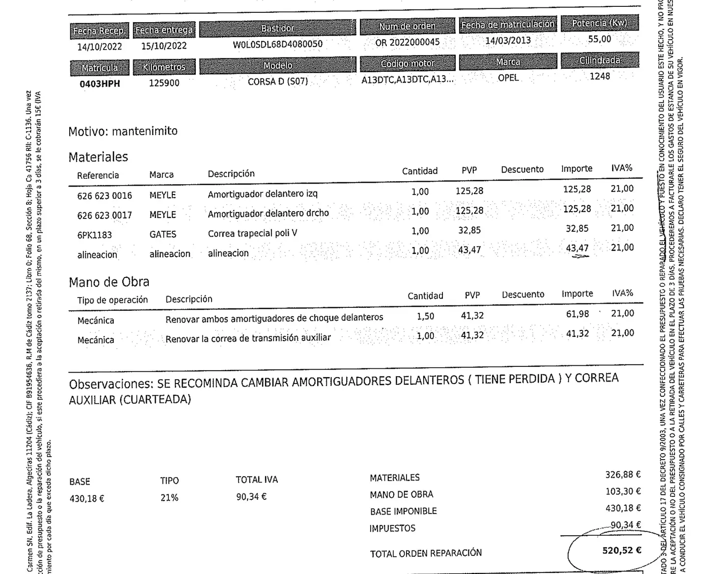 Foto Opel Corsa Opel Corsa 1.3 ecoFLEX Selective (75 CV)