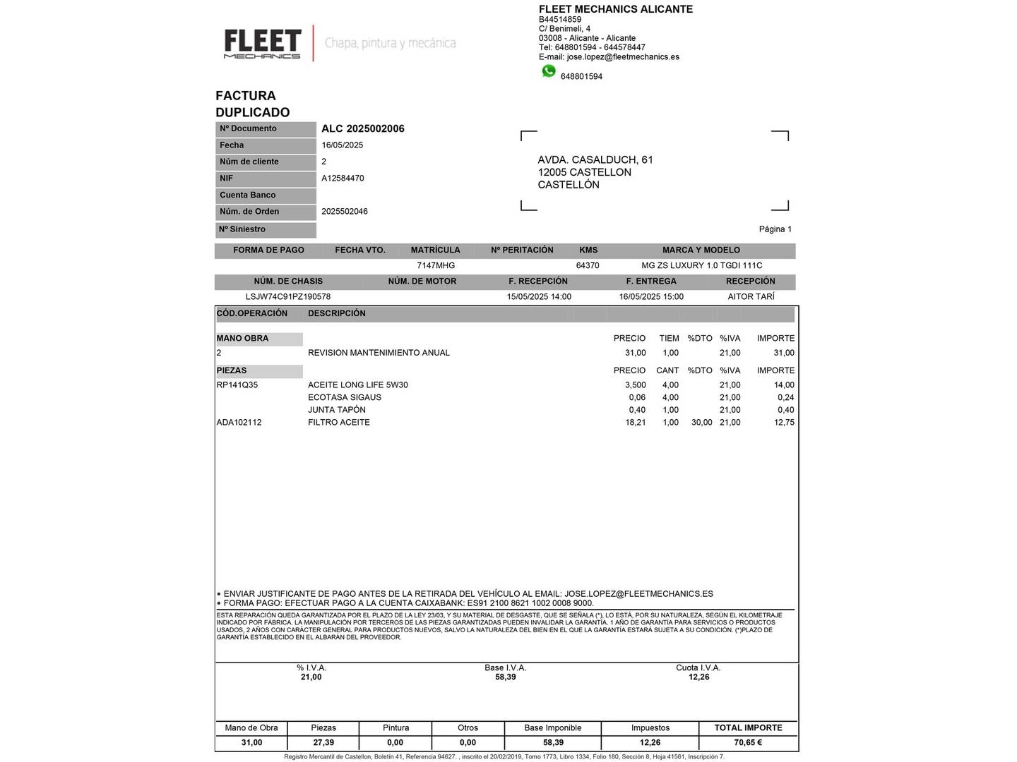 Foto MG ZS MG ZS 1.0T Luxury (111 CV)