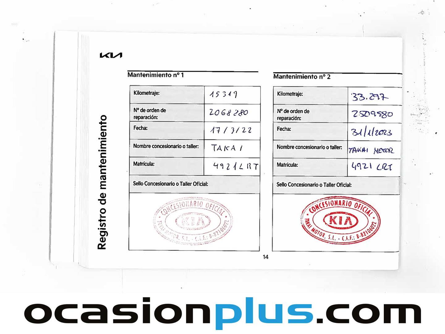 Foto del mantenimiento del KIA Ceed Tourer KIA Ceed Tourer 1.5 MHEV GT Line DCT (160 CV)