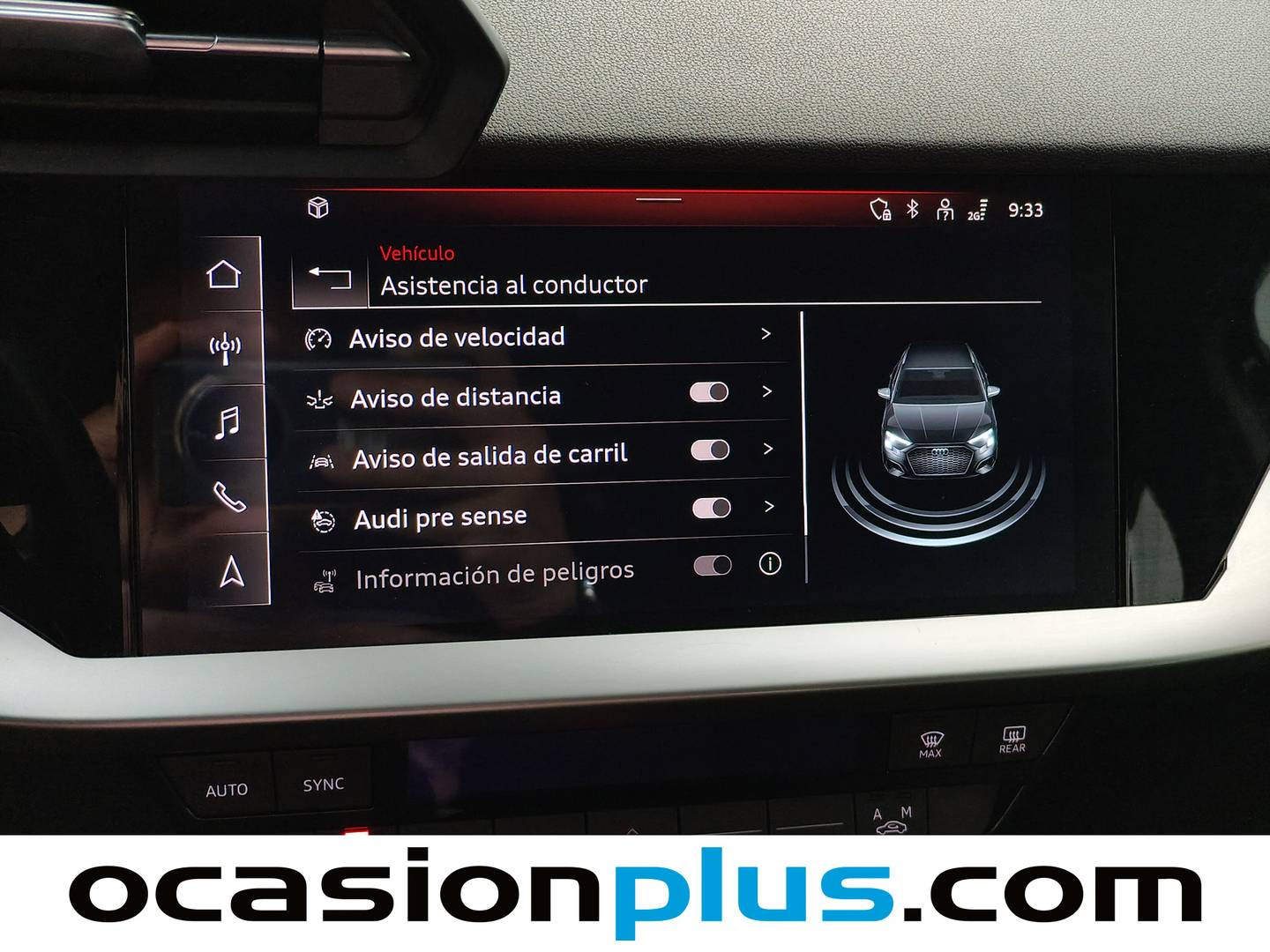 Extras del Audi A3 Audi A3 Sportback Audi A3 Sportback 30 TFSI (110 CV) S tronic