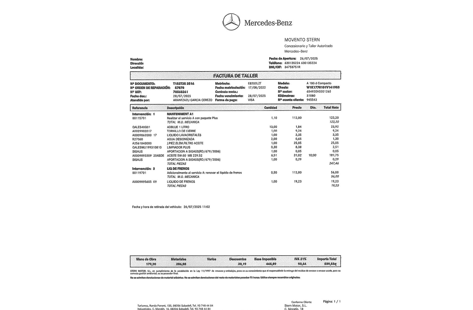 Mercedes-Benz Clase A 180 d Pack AMG - foto 23