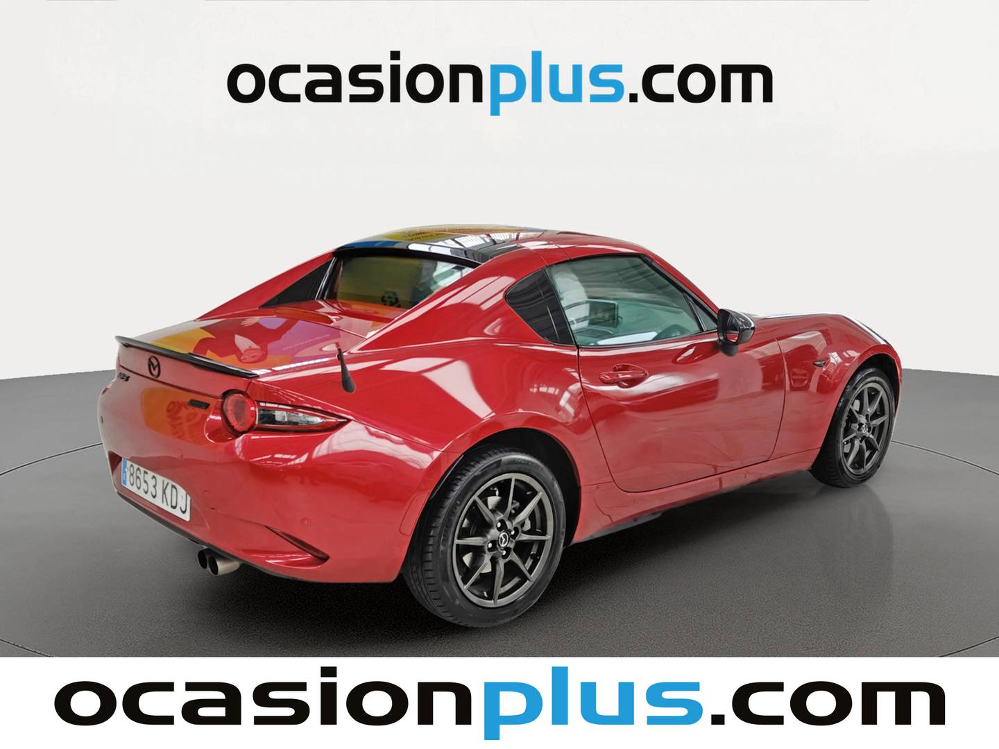 Vista trasera derecha