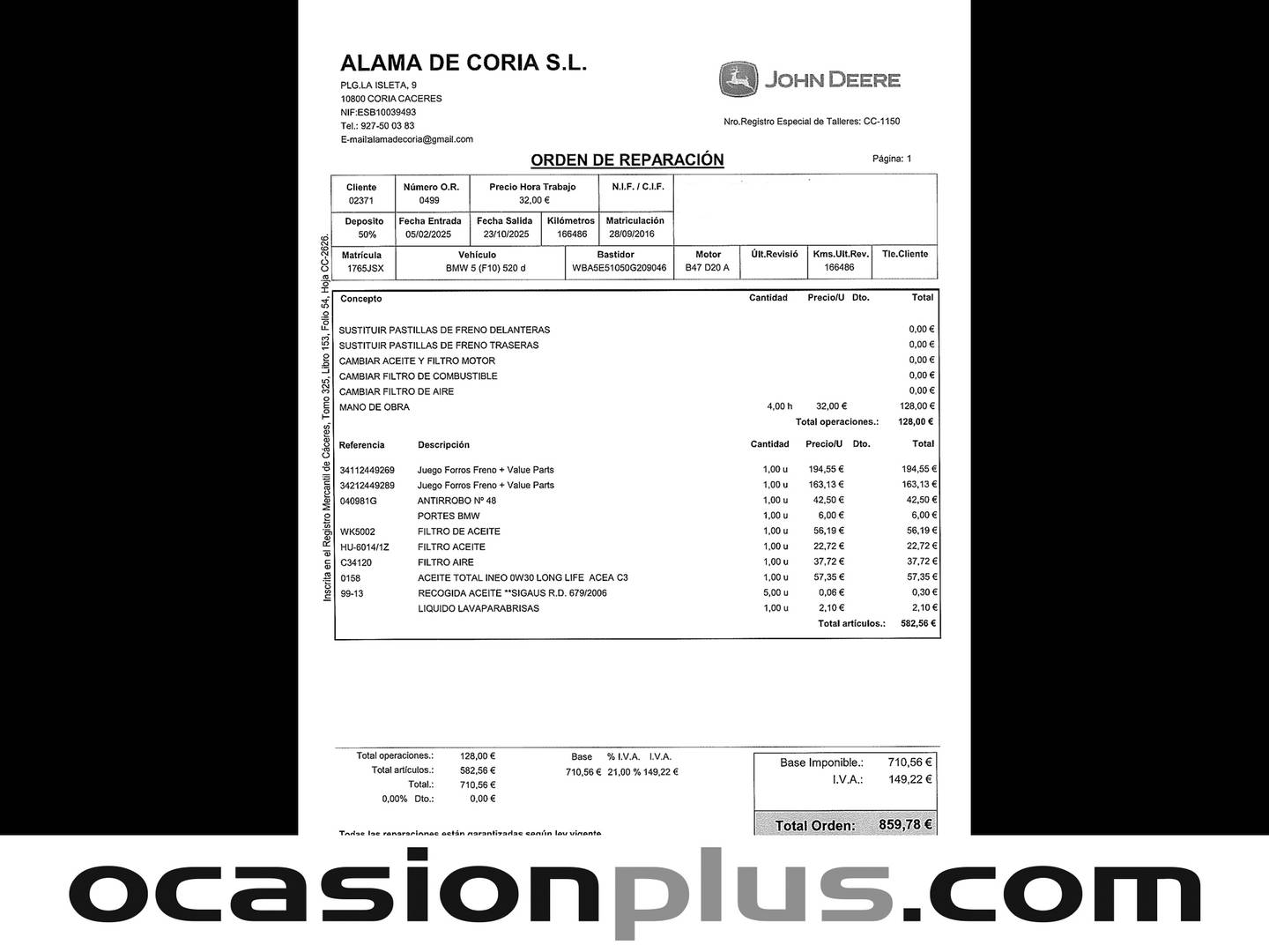 Foto BMW Serie 5 BMW Serie 5 520d (190 CV)