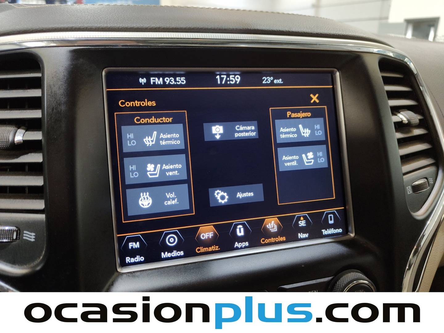 Extras del Jeep Grand Cherokee Jeep Grand Cherokee 3.0 CRD V6 Overland Auto (250 CV)