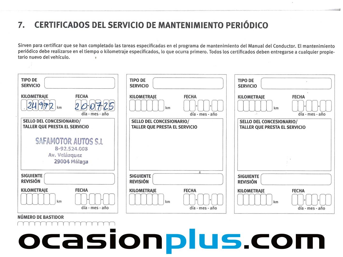 Foto del mantenimiento del Nissan JUKE Nissan Juke DIG-T Acenta (114 CV)