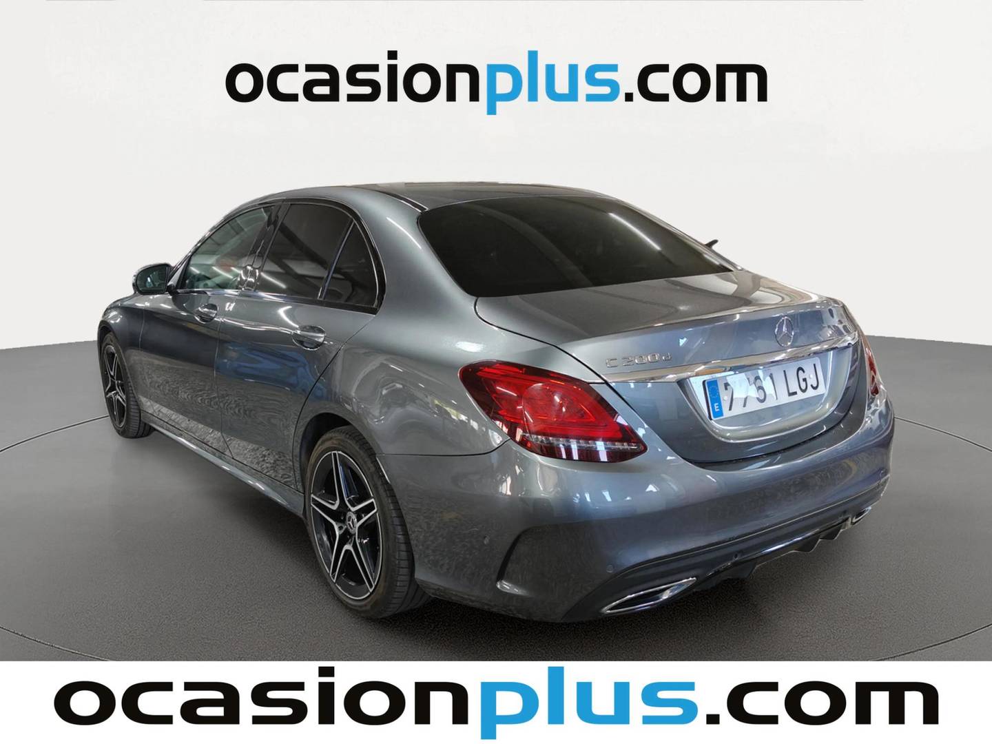 Foto trasera Mercedes Clase C Mercedes Clase C 200 d (160 CV) Pack AMG izquierda