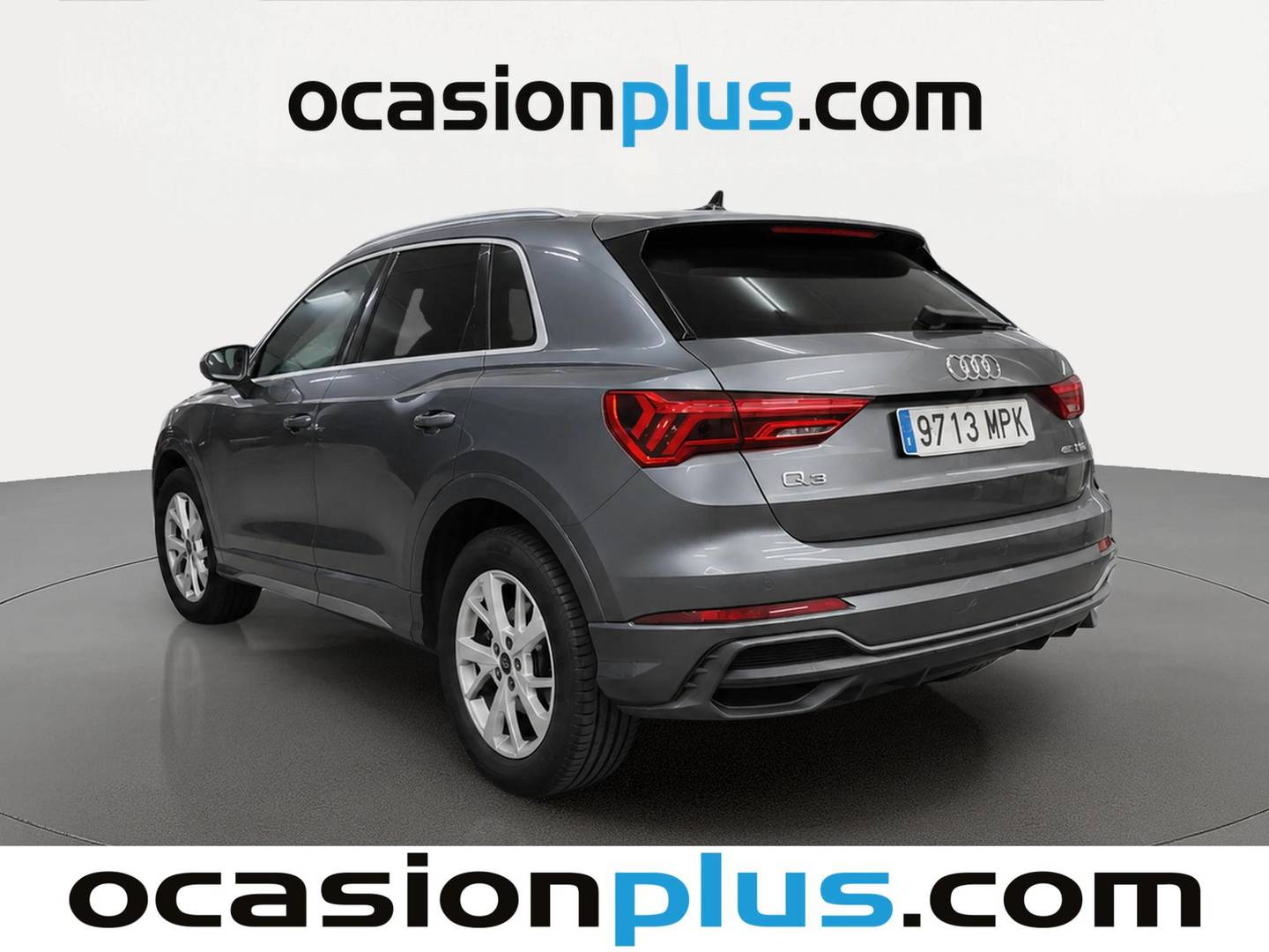 Foto trasera Audi Q3 Audi Q3 TFSIe S line 45 TFSI e (245 CV) S tronic Pack S-line izquierda