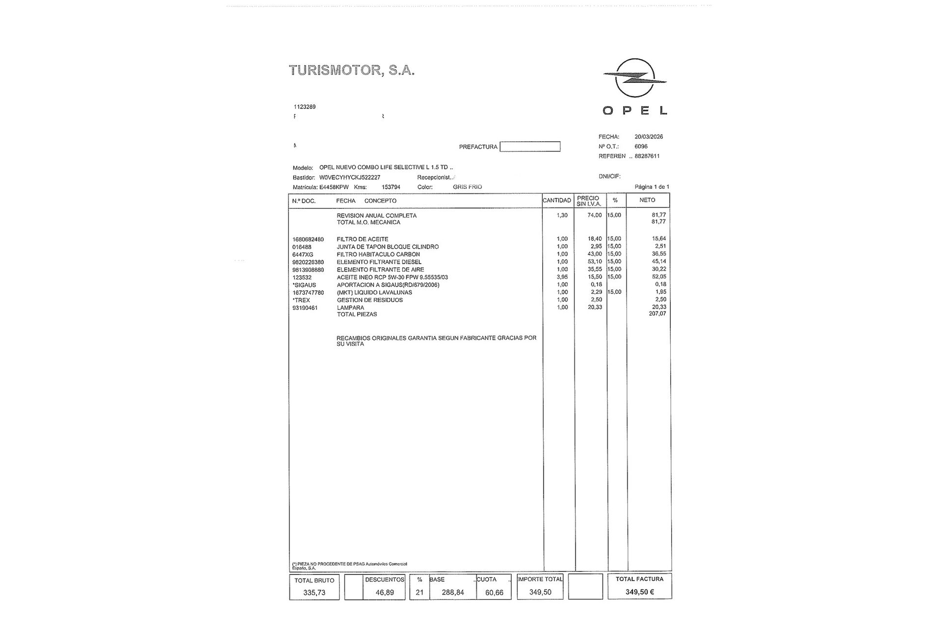 Opel Combo 1.5 TD Selective L - foto 17