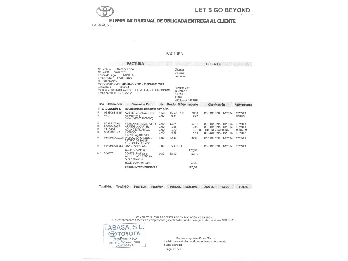 Foto Toyota Corolla Toyota Corolla 180H Advance E-CVT (180 CV)