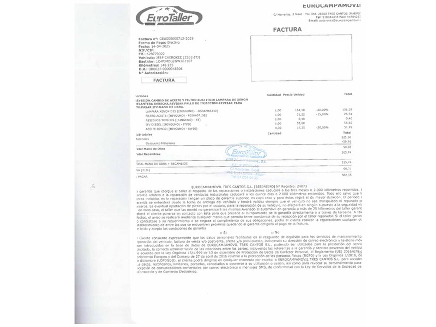 Foto Jeep Cherokee Jeep Cherokee 2.2 CRD 75º Aniversario Auto 4x4 (200 CV)