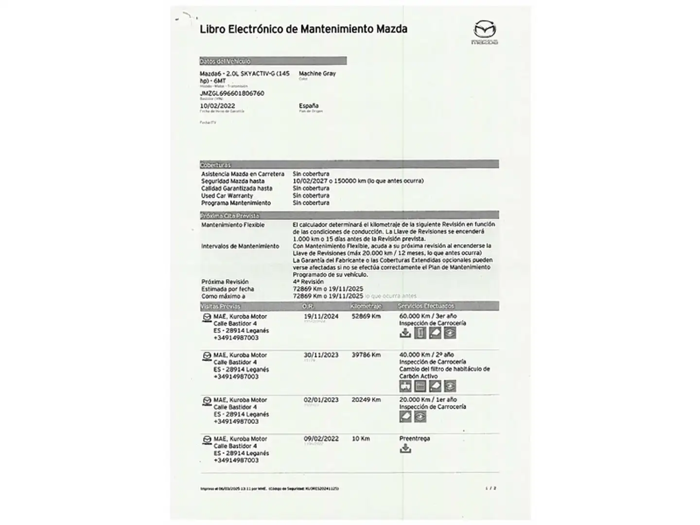 Mantenimiento
