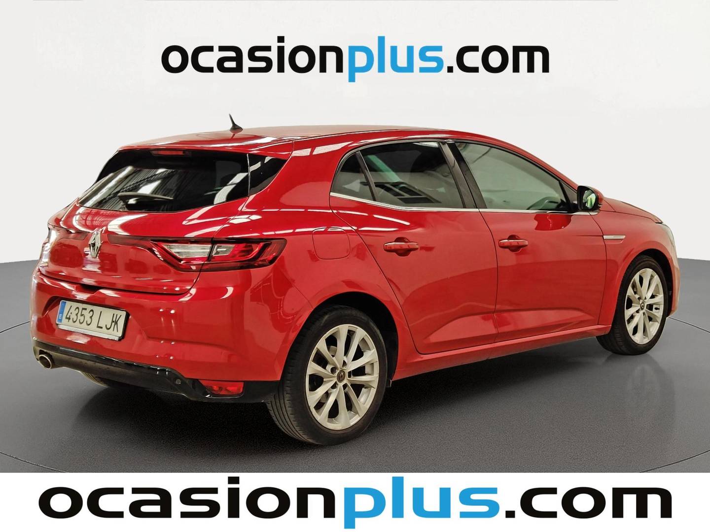 Foto trasera Renault Mégane Renault Megane Zen Blue dCi (115 CV) derecha
