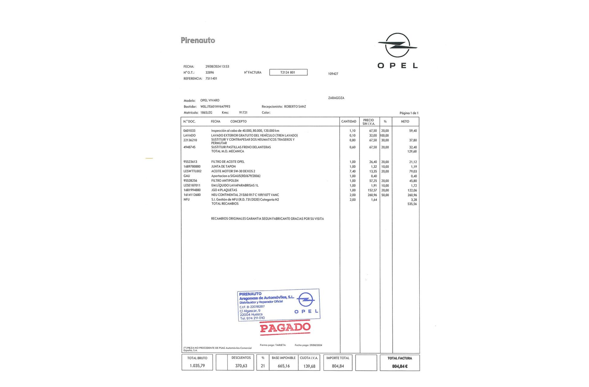 Opel Vivaro Combi 1.6 CDTI 29 L2 - foto 18