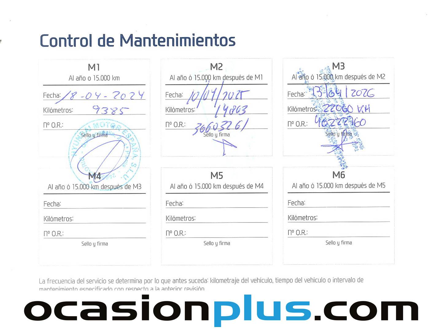 Foto del mantenimiento del Hyundai Bayon Hyundai Bayon 1.2 MPI Essence (84 CV)