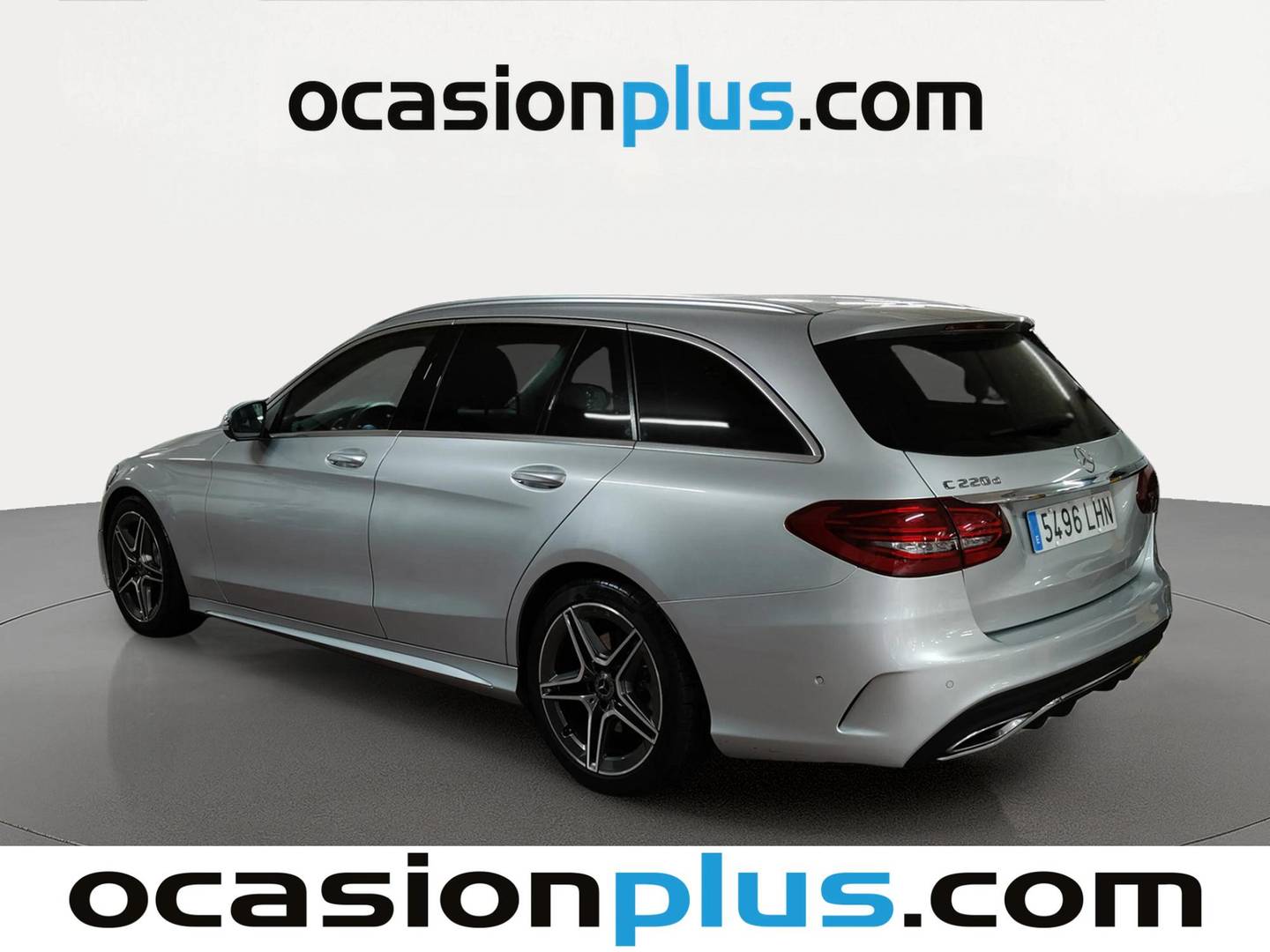 Foto trasera Mercedes Clase C Mercedes Clase C Clase C Estate 220 d (194 CV) Pack AMG izquierda