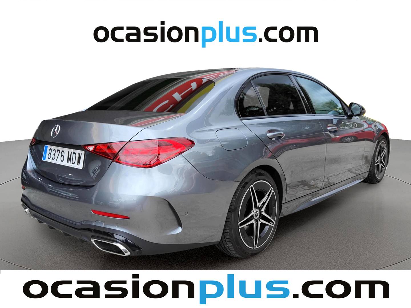 Foto trasera Mercedes Clase C Mercedes Clase C 220 d (200 CV) Pack AMG derecha