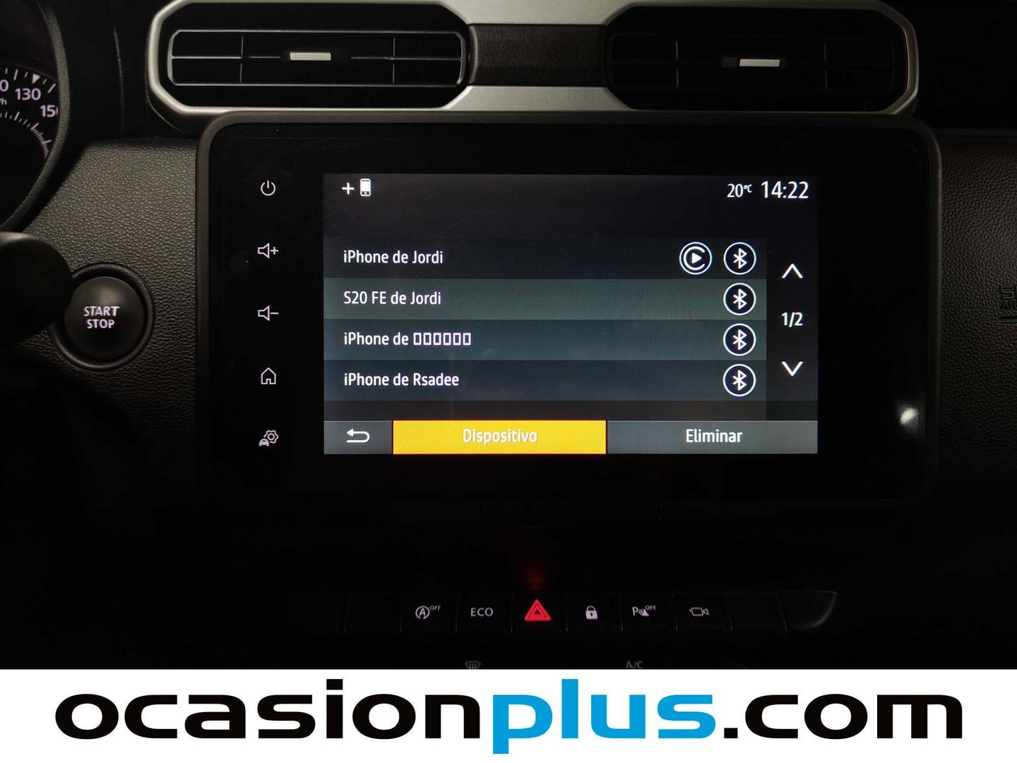 Extras y acabados del Dacia Duster Dacia Duster Journey Blue dCi (115 CV) 4x2