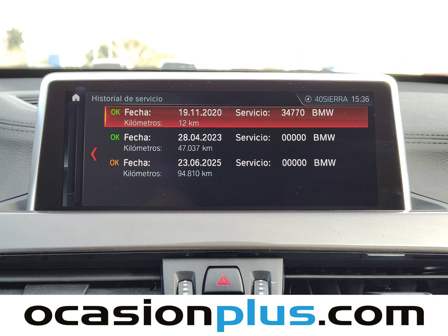 Foto del mantenimiento del BMW X1 BMW X1 xDrive25e (220 CV)