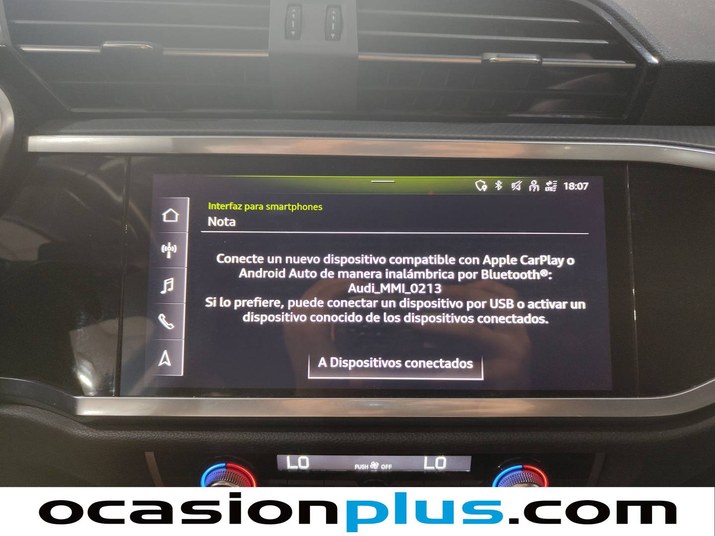 Equipamiento del Audi Q3 Sportback Audi Q3 Sportback TFSIe Advanced 45 TFSI e (245 CV) S tronic