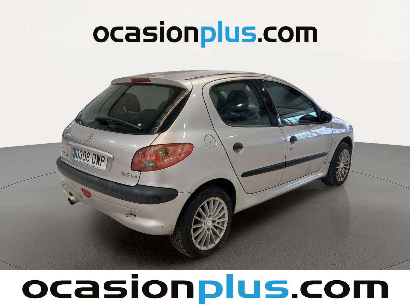Foto trasera Peugeot 206 Peugeot 206 1.4 HDI X-Line (70 CV) derecha