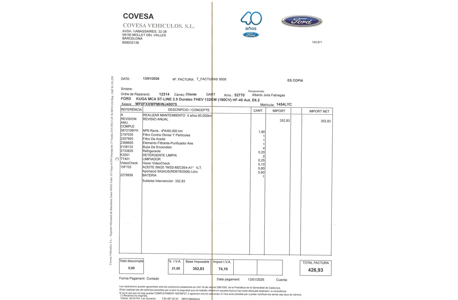 Ford Kuga 2.5 Duratec Fhev ST-Line X 4x2 - foto 25