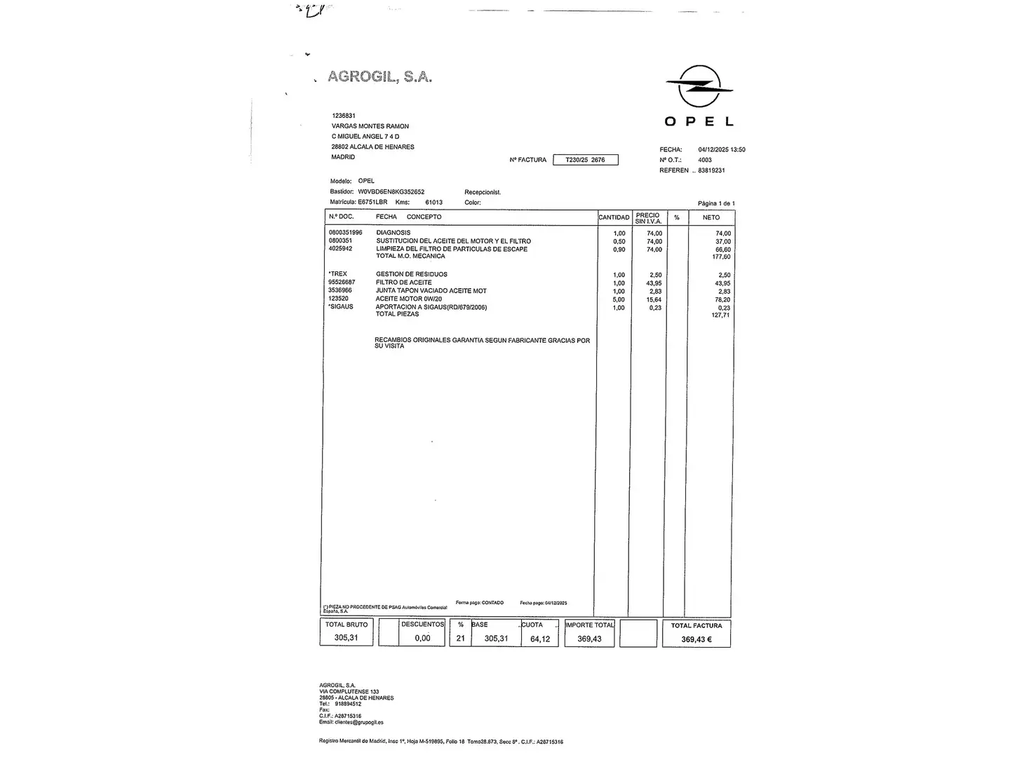 Foto Opel Astra Opel Astra 1.6 CDTI 120 Aniversario (110 CV)