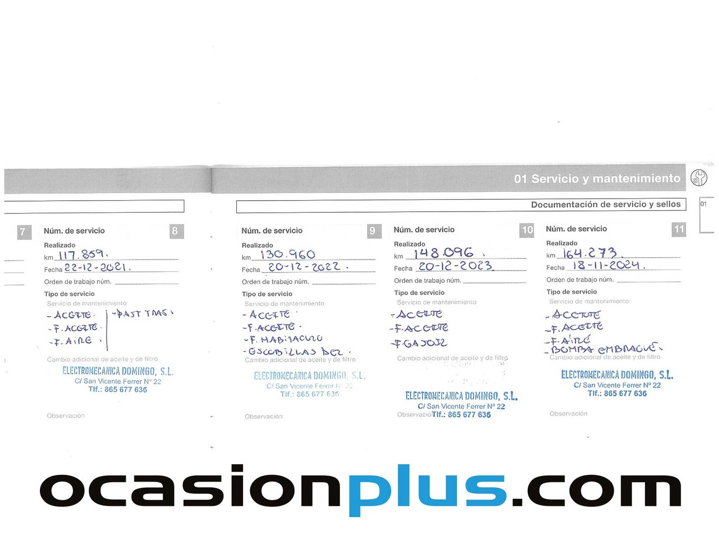 Foto del mantenimiento del Volvo S60 Volvo S60 1.6 DRIVe Momentum (115 CV)