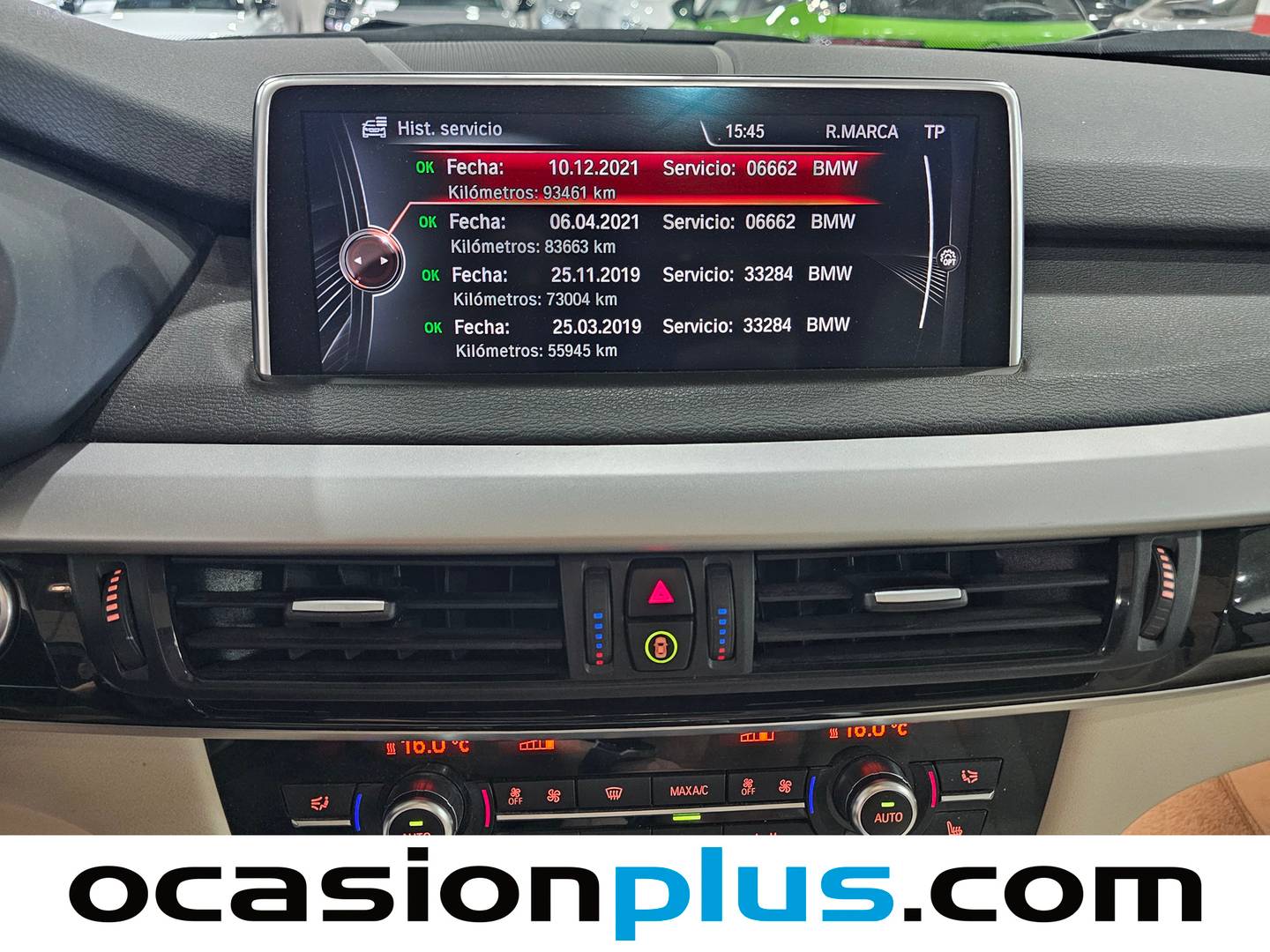 Foto del mantenimiento del BMW X5 BMW X5 xDrive40e (313 CV)