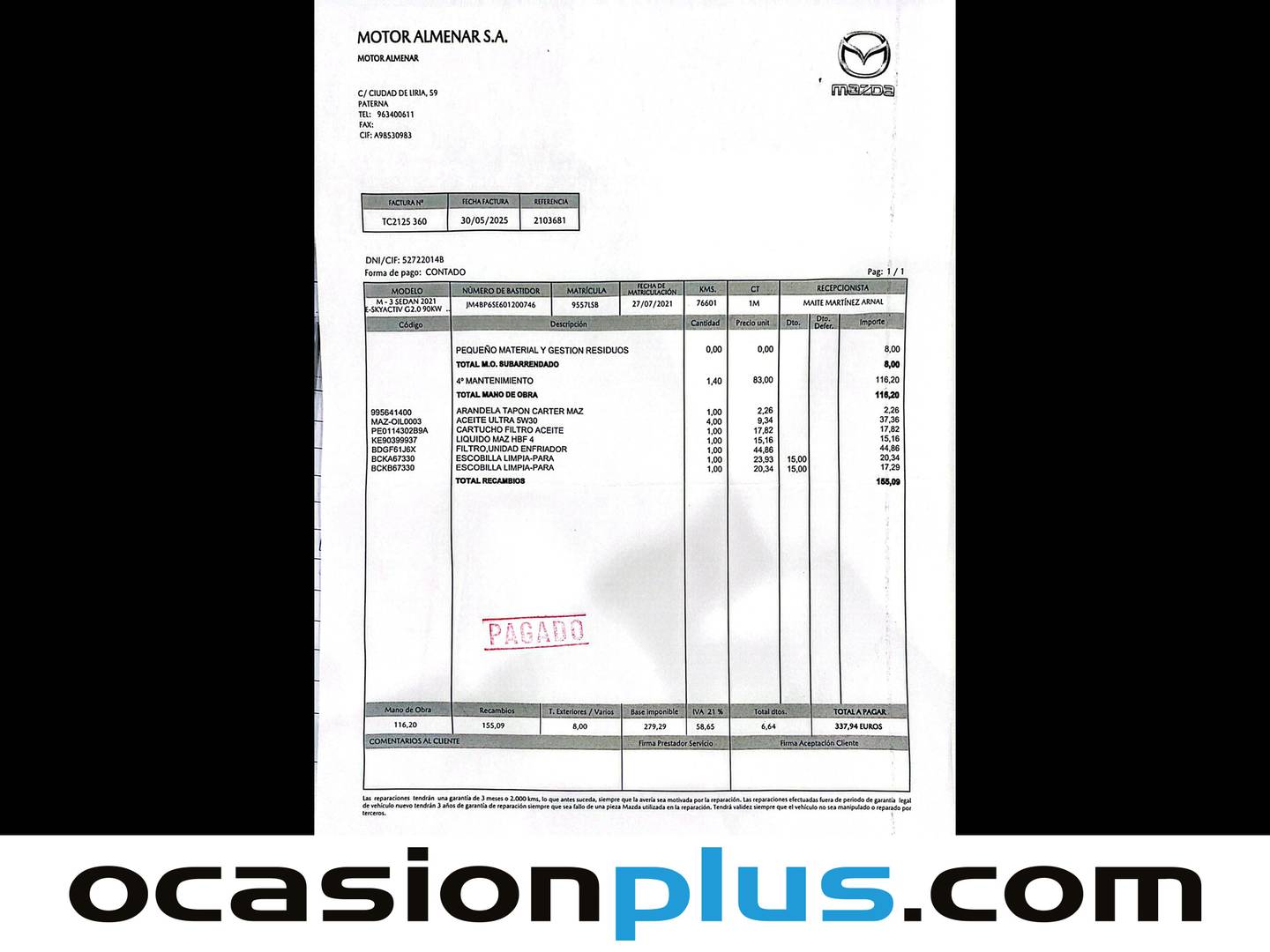 Foto Mazda Mazda3 Mazda Mazda 3 2.0 Skyactiv-G Evolution (122 CV)