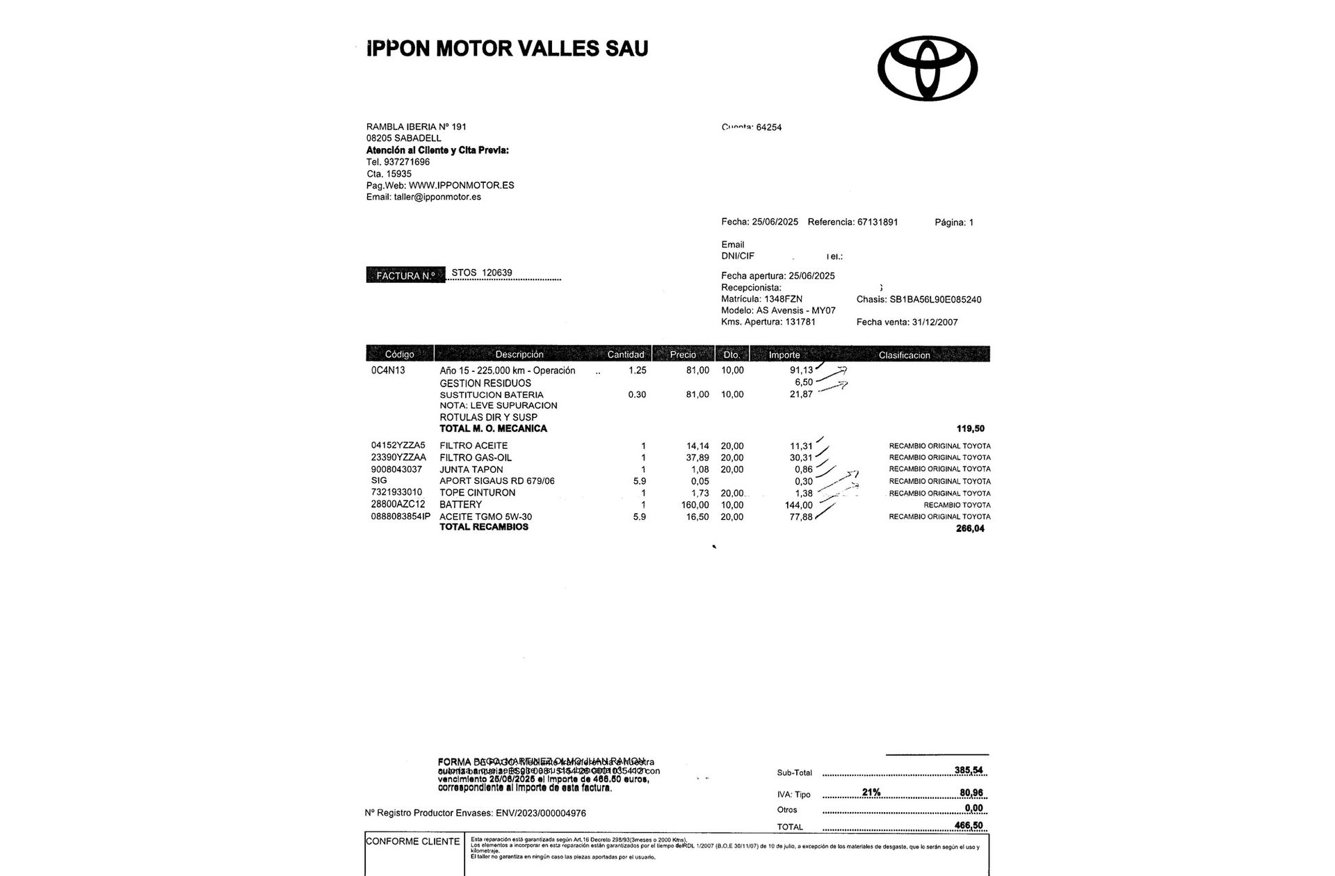 Toyota Avensis 2.2 D-4D Executive - foto 19