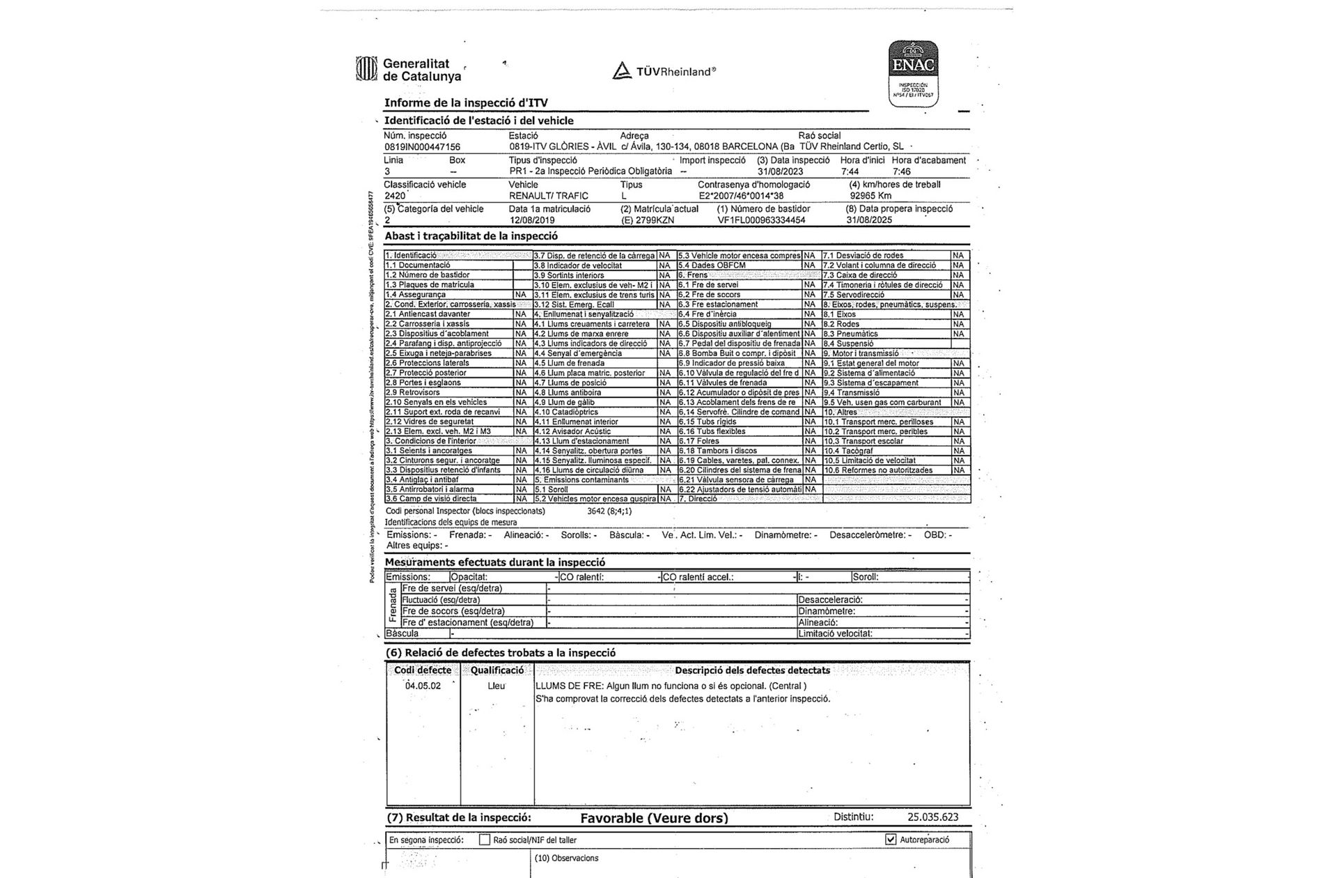 Renault Trafic Furgon Furgon 27 L1H1 dCi - foto 15