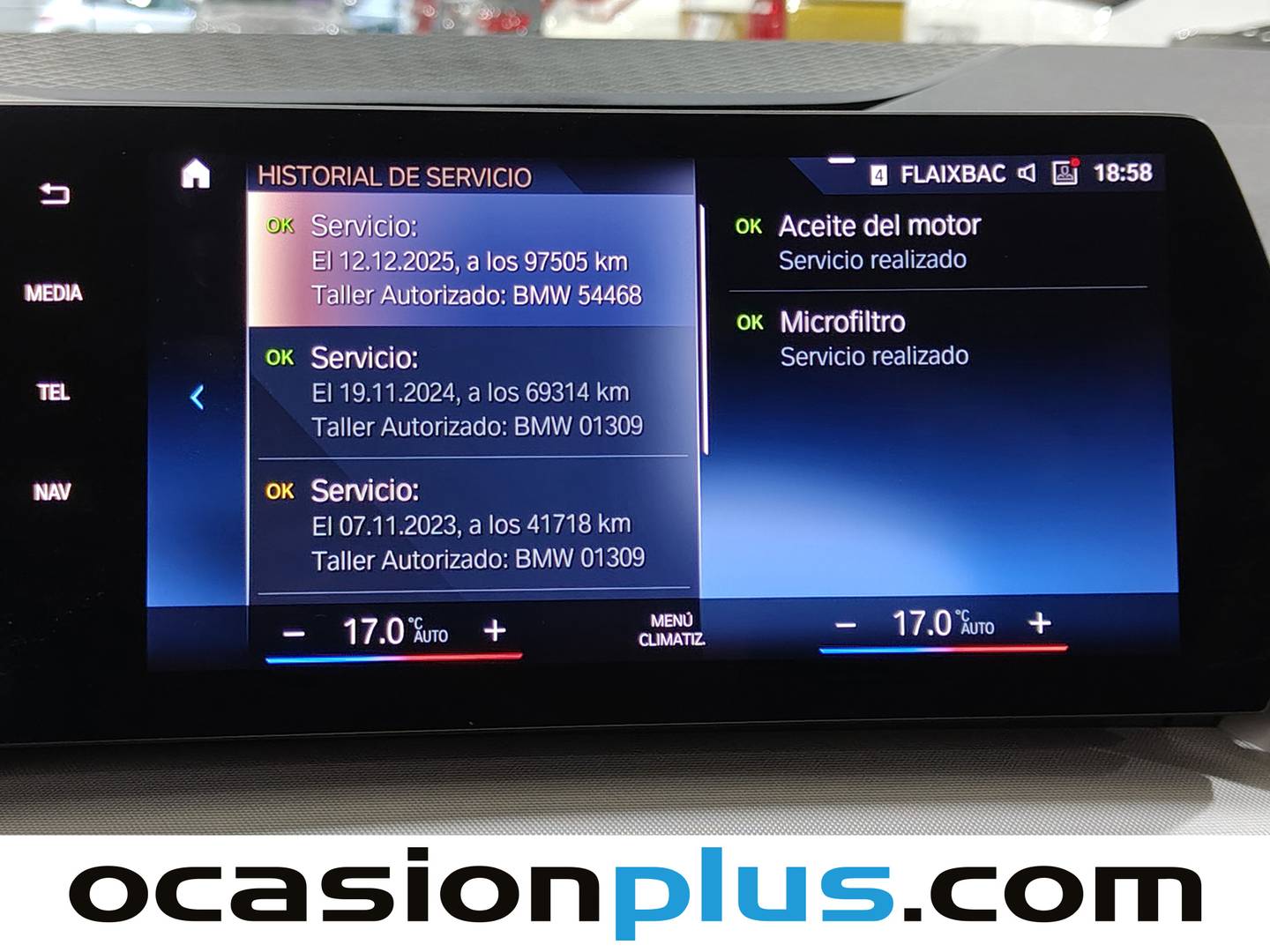 Foto del mantenimiento del BMW Serie 2 Active Tourer BMW Serie 2 218d Active Tourer (150 CV)