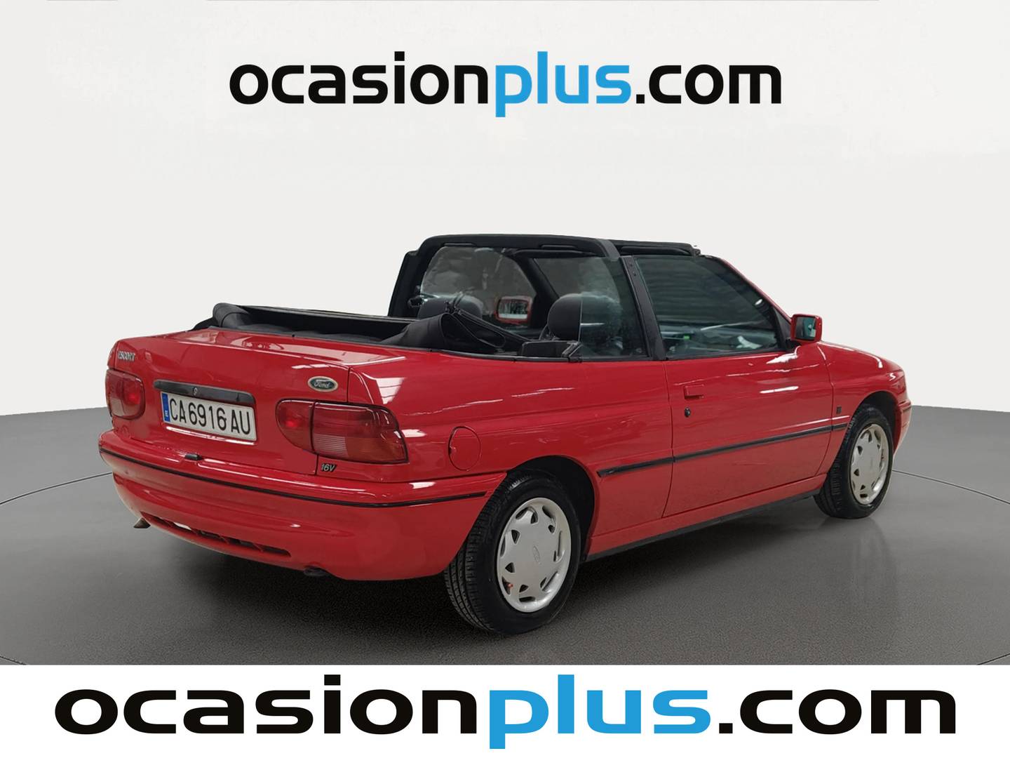 Foto trasera Ford Escort Ford Escort 1.6I CLX Cabrio (90 CV) derecha