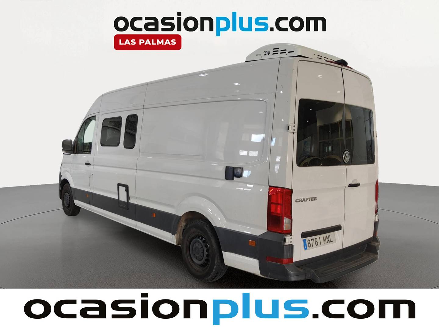 Foto trasera Volkswagen Crafter Volkswagen Crafter 35 Furgón Batalla Larga L4H3 2.0 TDI (140 CV) Camperizada 4 Plazas izquierda