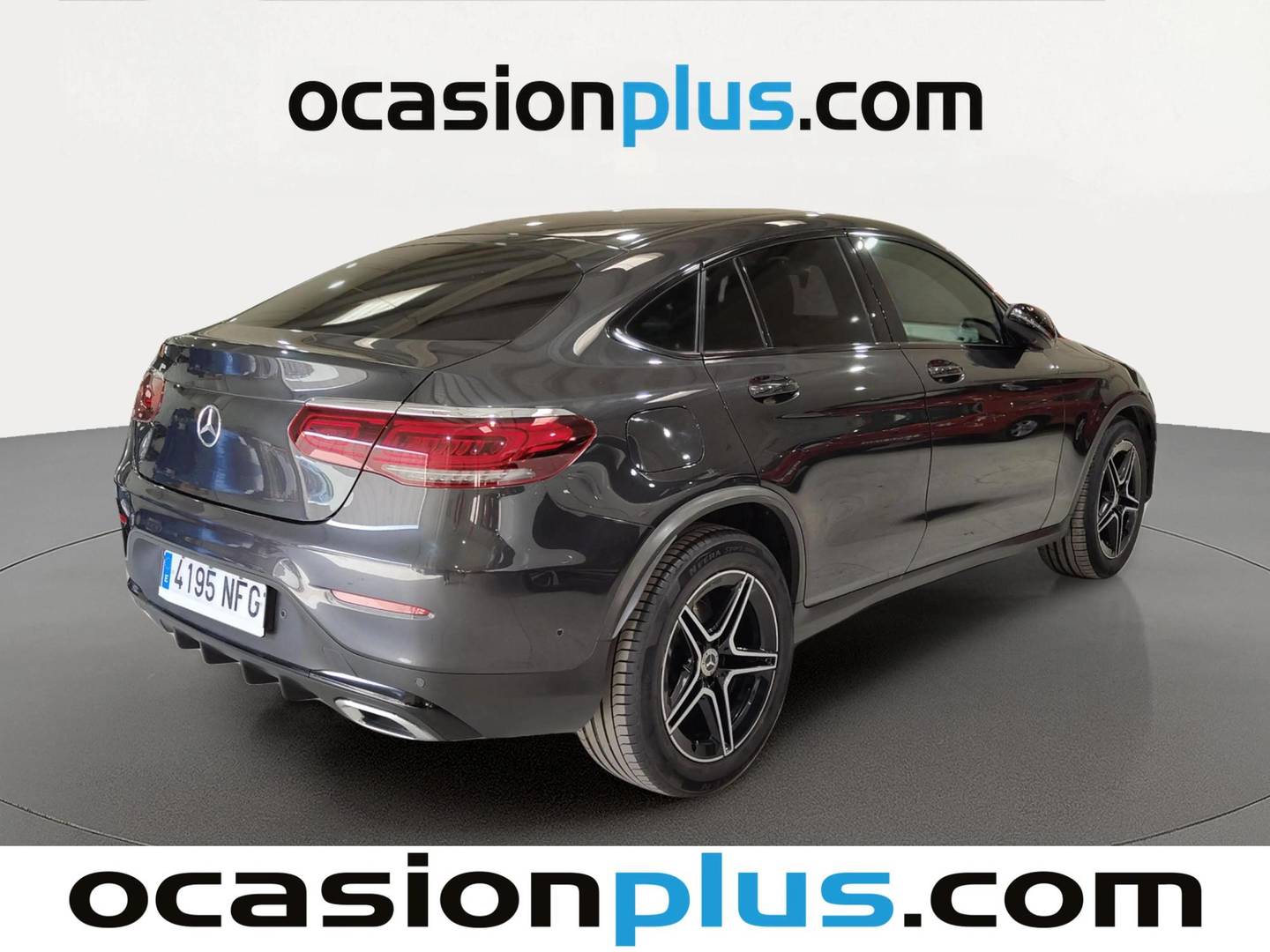 Foto trasera Mercedes GLC Coupé Mercedes GLC Coupé 300 d 4Matic (245 CV) Pack AMG derecha